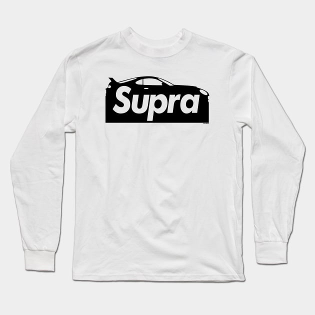 Supra (Black) Long Sleeve T-Shirt by Roufxis